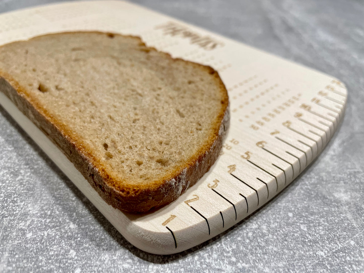 Frühstücksbrettchen mit 1x1 & Lineal für Schulkinder