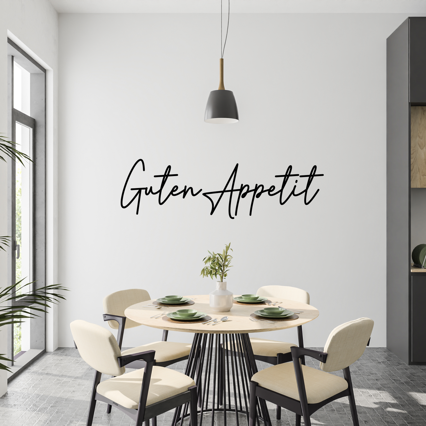 3D Deko Schriftzug "Guten Appetit" l KÜCHENDEKO | ESSBEREICH | WANDDEKO