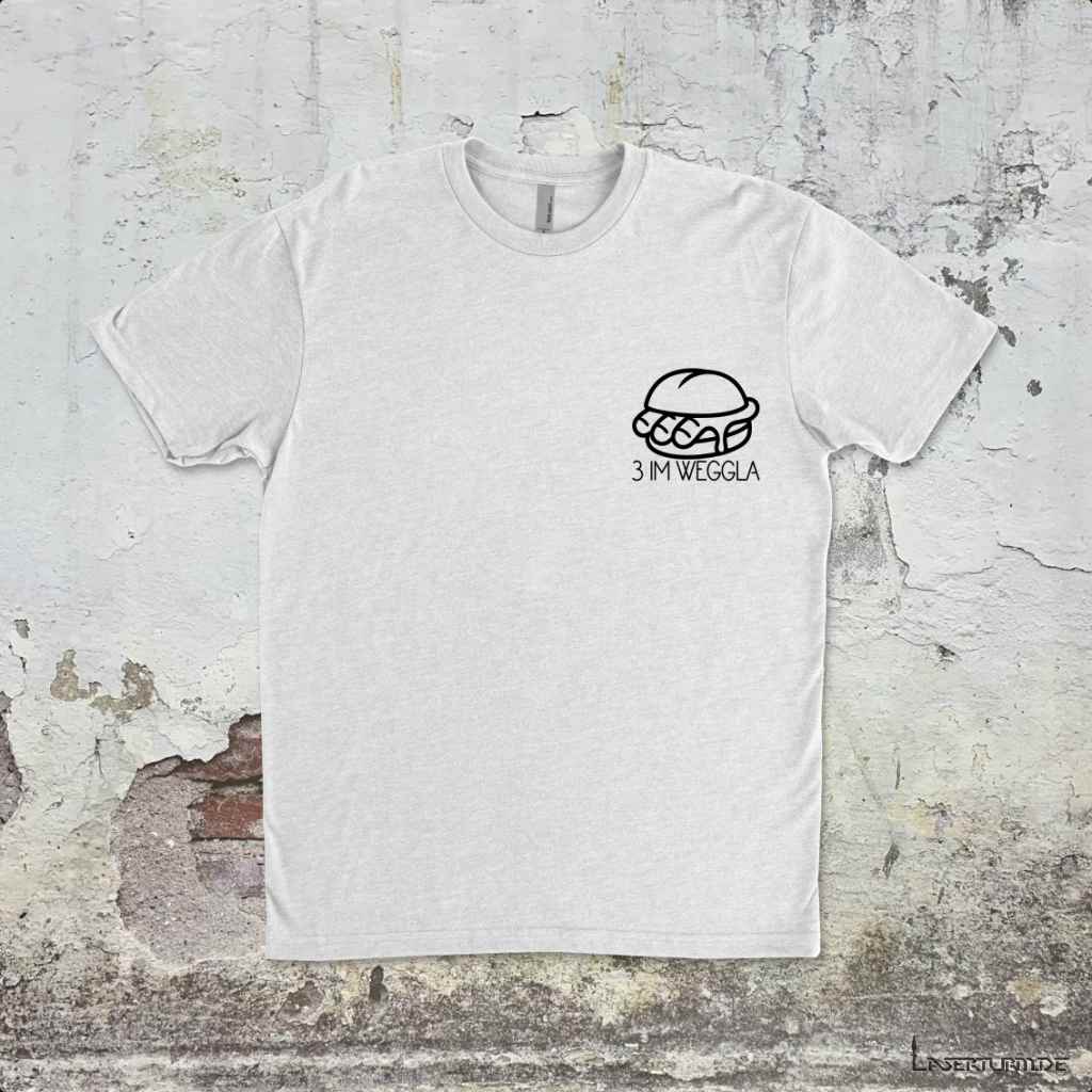 Bügelbild "3 im Weggla" | AUFBÜGELN | DIY | TSHIRT | Franken